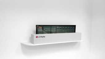LG mostra TV OLED de 65 polegadas que pode ser enrolada