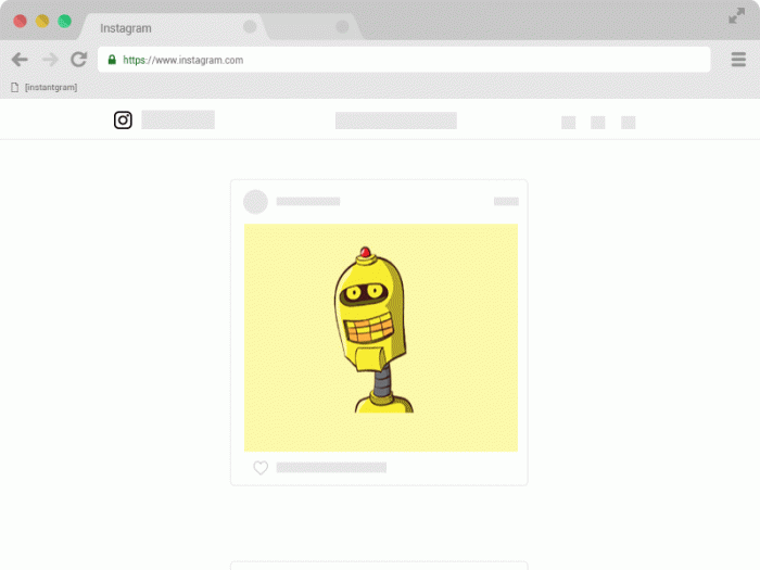 InstantGram é um bookmark para donwload de vídeo do Instagram pelo computador