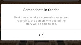 Instagram Stories não vai mais dedurar quando você tirar print