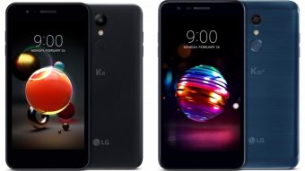 Estas são as versões 2018 do LG K8 e do LG K10