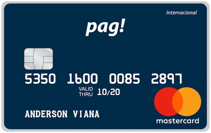 Cartão de crédito pag! Mastercard (Imagem: Divulgação/Pag)