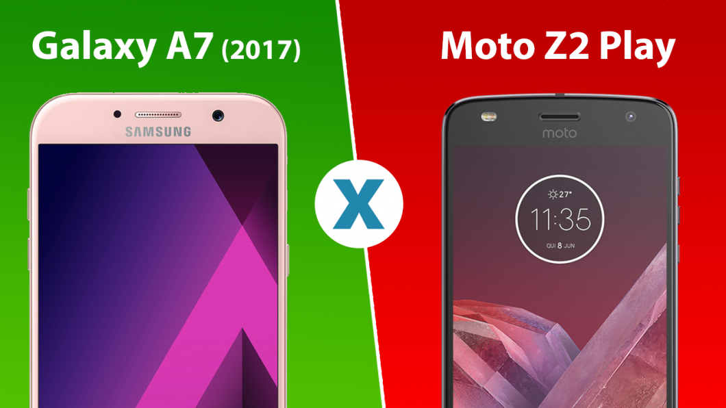 Comparativo: Galaxy A7 (2017) ou Moto Z2 Play, qual é melhor?