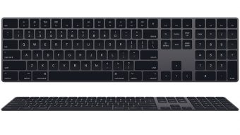 O teclado cinza-espacial da Apple custa R$ 999