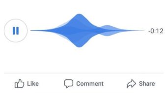 Facebook testa mensagens de voz no feed de notícias