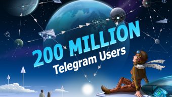 Telegram chega a 200 milhões de usuários