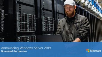 Microsoft libera preview do Windows Server 2019