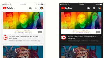 YouTube ganha tema escuro nos apps móveis