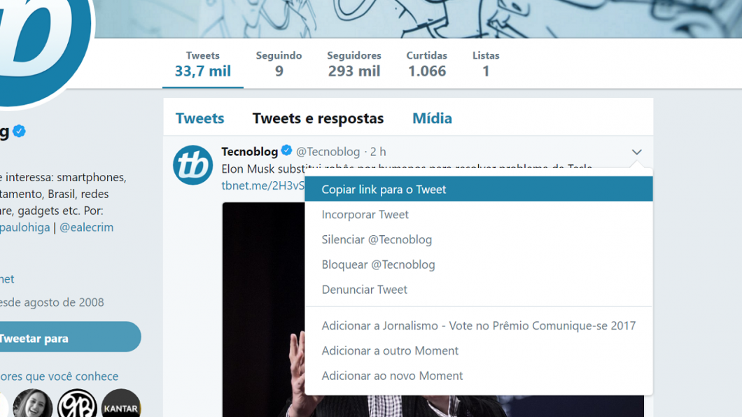 Como fazer download de GIFs do Twitter – Tecnoblog