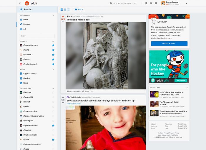 Reddit ganha novo design com tr s formatos para os usu rios   Tecnoblog - 30