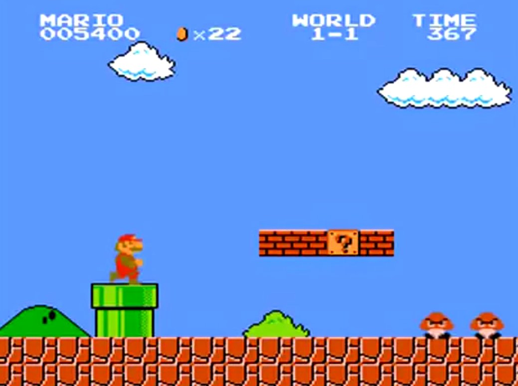 Jogo online do Mario Template