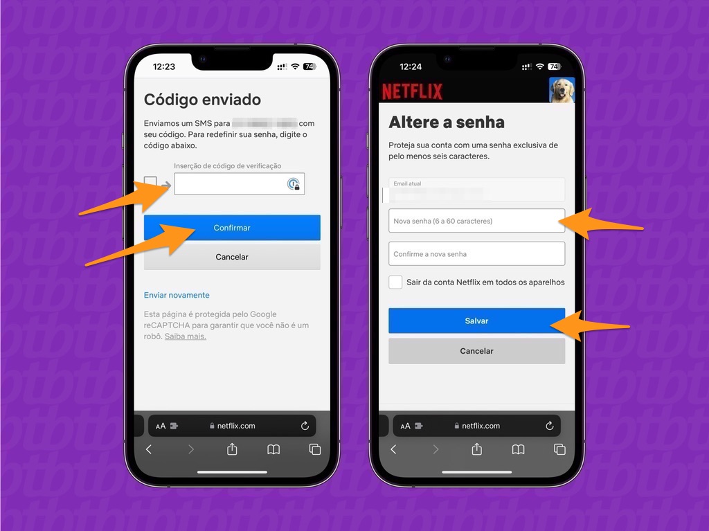 Saiba como mudar a senha da Netflix pelo celular