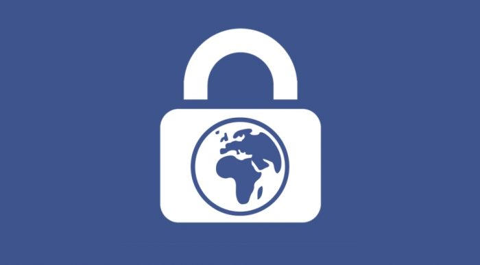 Facebook - privacidade