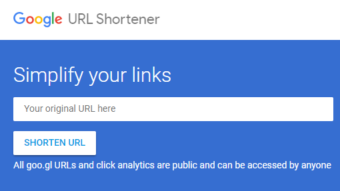 Google encerra encurtador de links goo.gl