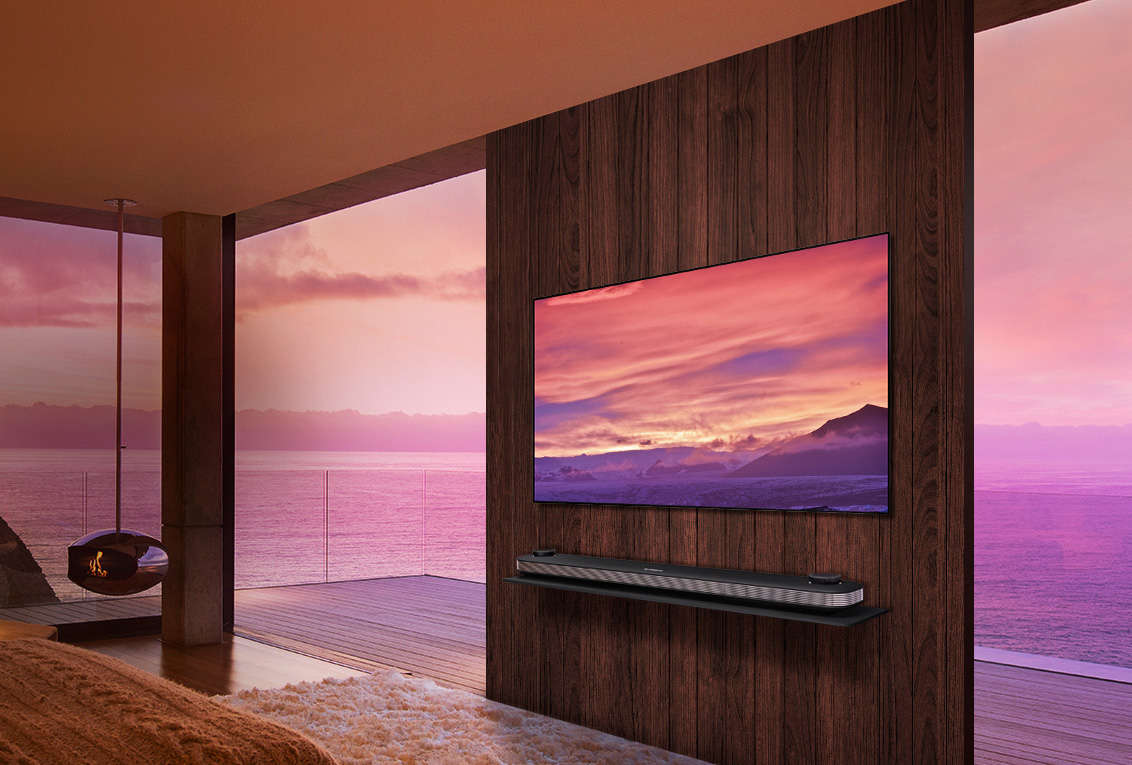 LG lança TV OLED W8 de 65 polegadas por R$ 39.999 e renova linha para 2018