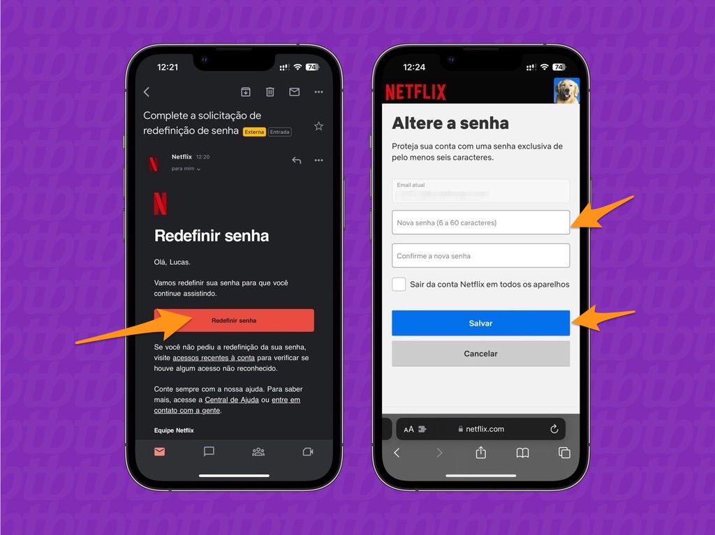 Como recuperar ou mudar a senha da Netflix pelo celular ou PC