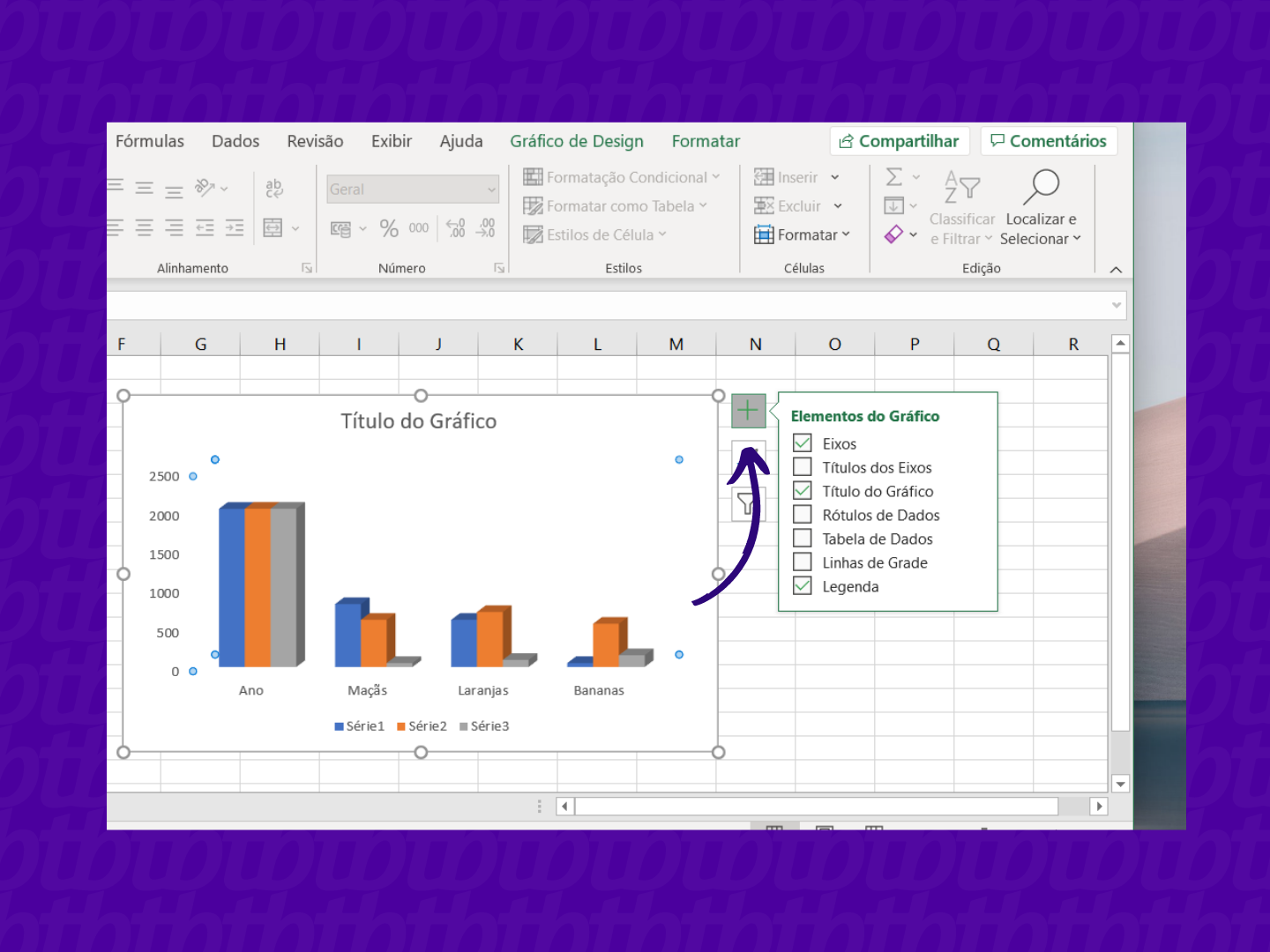 como fazer um gráfico básico no microsoft excel