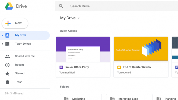 Google Drive ganha novo visual na web para combinar com Gmail