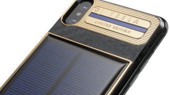 Este iPhone X custa R$ 16 mil e pode ser carregado com energia solar