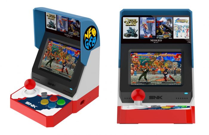 Neo Geo Mini é um fliperama em miniatura com 40 jogos clássicos