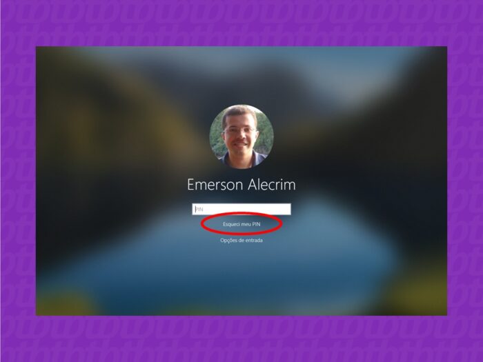 Resetar PIN do Windows (imagem: Emerson Alecrim/Tecnoblog)