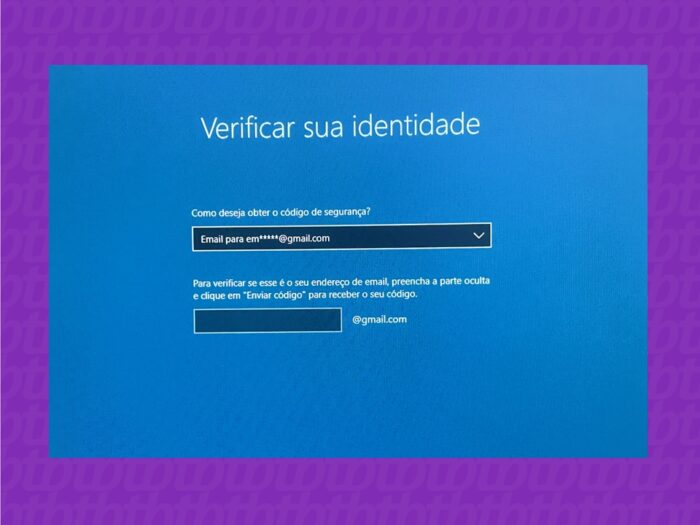 Obter código para redefinir senha do Windows 11 (imagem: Emerson Alecrim/Tecnoblog)