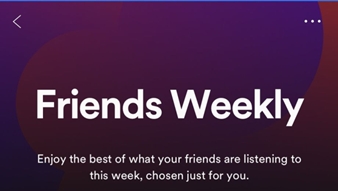Spotify testa playlist personalizada com músicas que seus amigos estão ouvindo