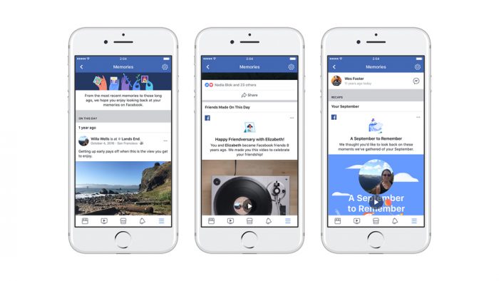 Facebook expande recurso e mostrará mais momentos do seu passado