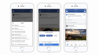 Facebook testa opção para quem deseja evitar assuntos específicos no feed