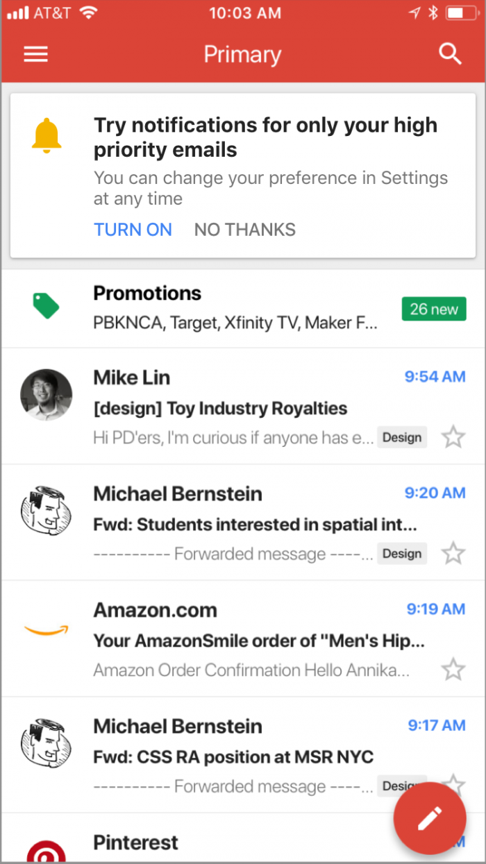 Gmail Usar Intelig Ncia Artificial Para Exibir Apenas Notifica Es 