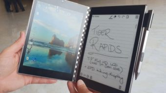 Intel revela laptop com tela dupla inspirado em cadernos de papel