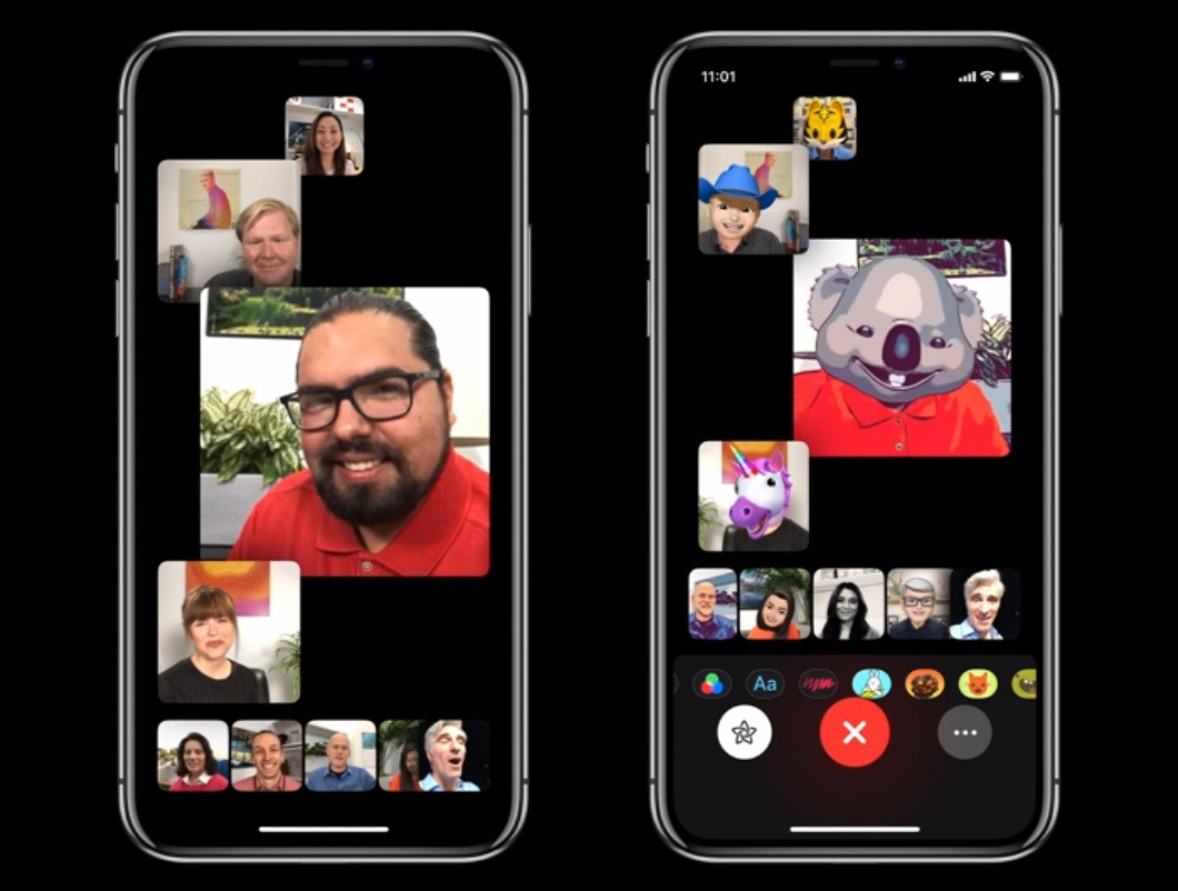 Apple adia FaceTime em grupo do iOS 12