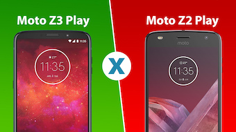 Qual a diferença entre o Moto Z3 Play e o Moto Z2 Play?