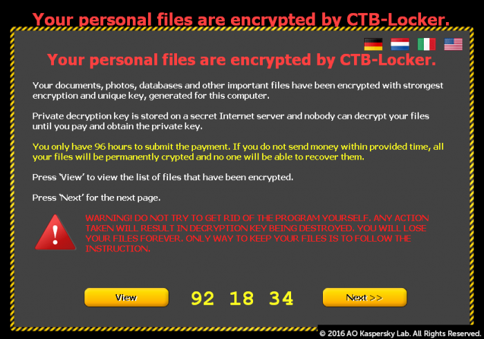 Ctblocker2.10 Ransomware
