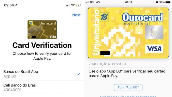 Apple Pay já permite adicionar cartões de crédito do Banco do Brasil
