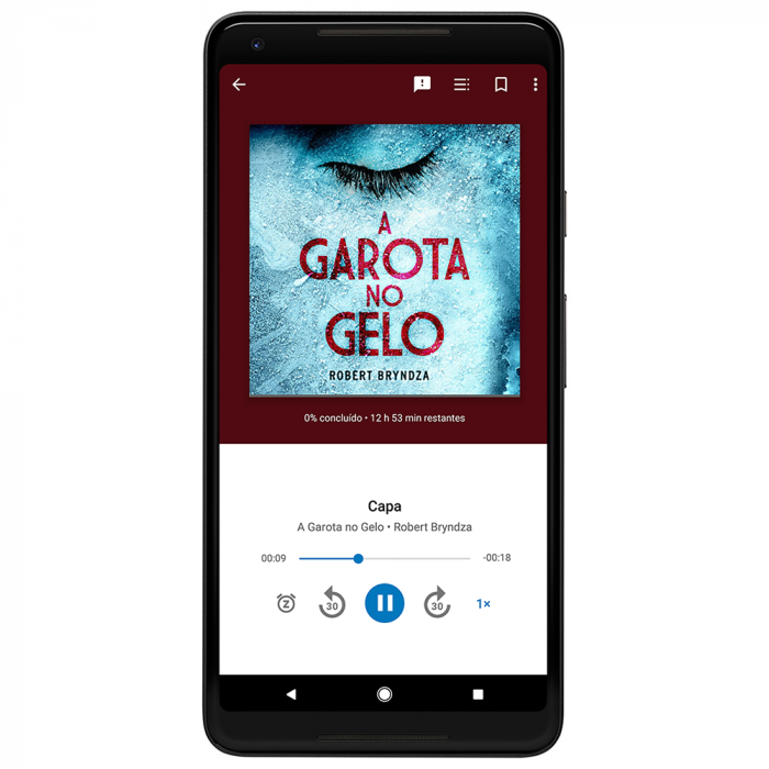 Audiolivro no Google Play Livros para Android