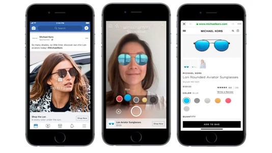 Facebook testa anúncios com realidade aumentada no feed de notícias