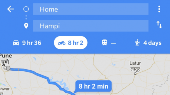 Google Maps vai sugerir rotas para motos