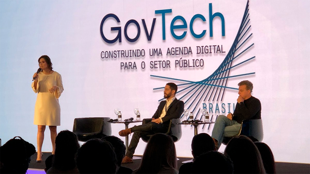 Os candidatos defenderam a identidade digital única durante o GovTech Brasil