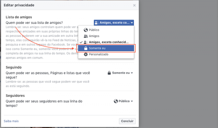 Como impedir que a busca do Google mostre seu perfil do Facebook