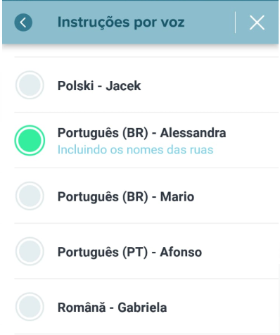Vozes do Waze Portugues