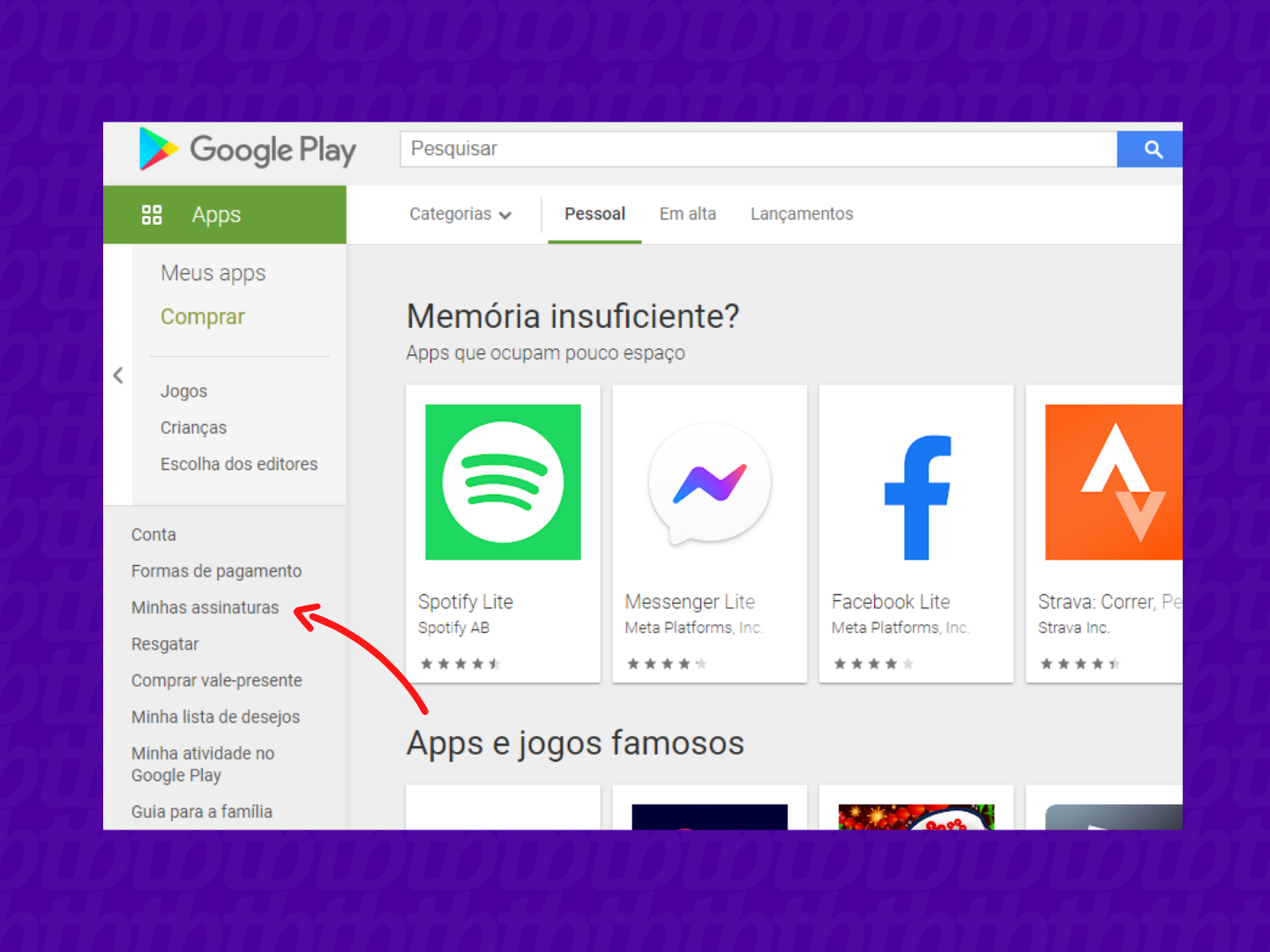 Como cancelar assinaturas de aplicativos no Google Play Store? - Cancelar  Plano