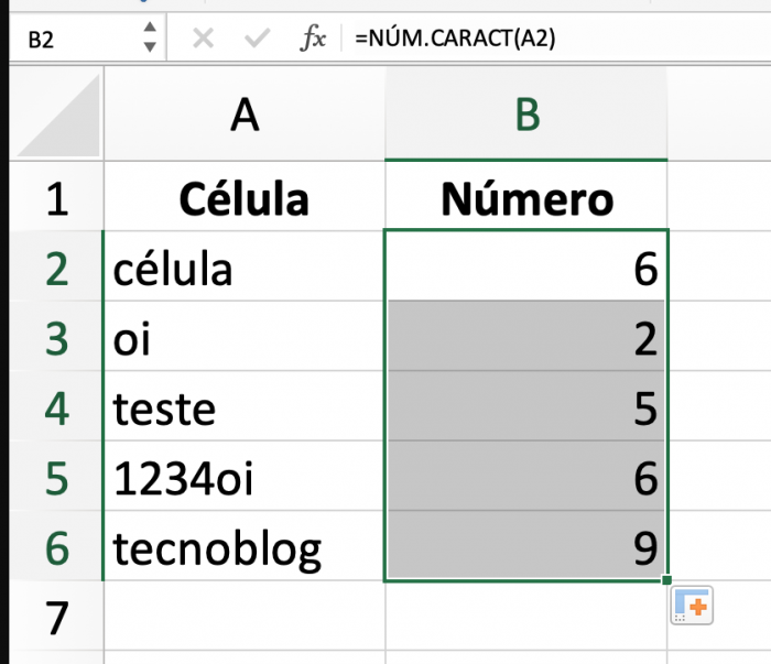 Como Contar Caracteres No Microsoft Excel Tecnoblog