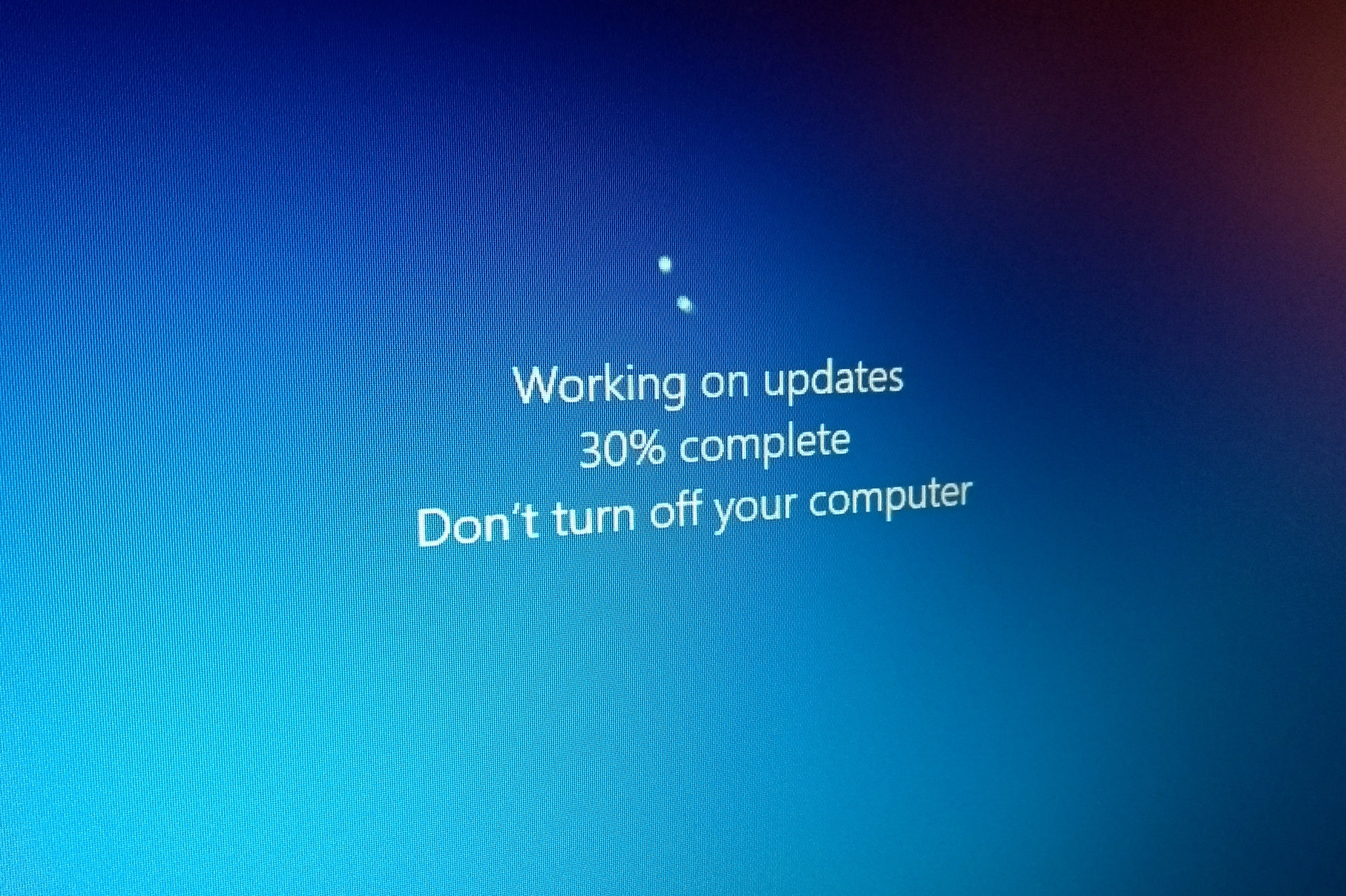 Windows 10 tem tela azul e problemas no menu Iniciar após atualização