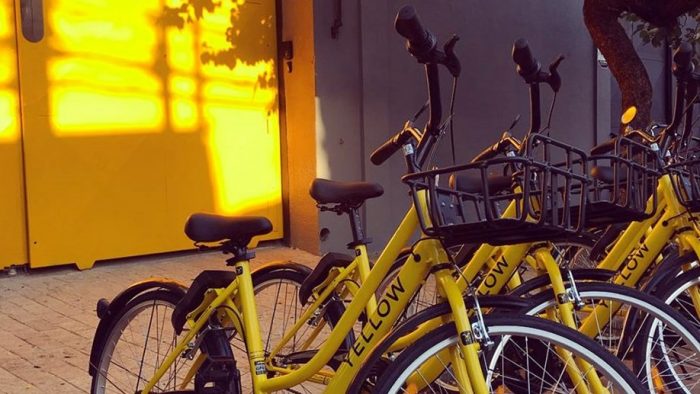 Yellow vai multar em R$ 30 quem deixar bicicleta fora da área de atuação