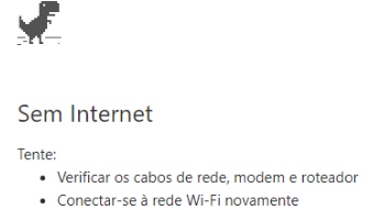 O que está por trás do joguinho offline de dinossauro do Chrome?