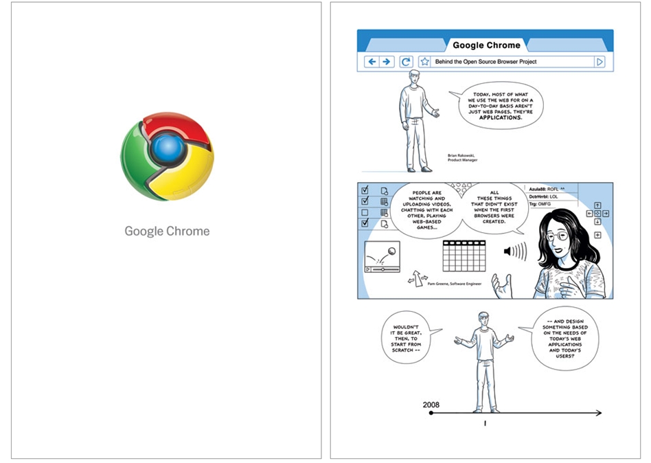 Google Chrome - quadrinhos