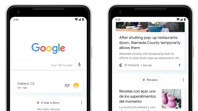 Google começa a liberar novo feed Discover no site móvel