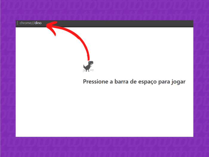 Como jogar o Jogo do Dinossauro do Google Chrome online ou offline