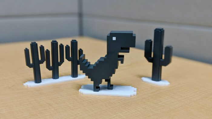 miniaturas do jogo do dinossauro
