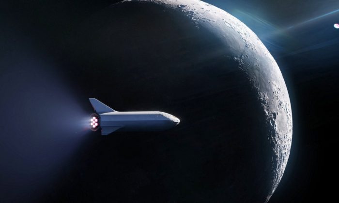 SpaceX vai levar um passageiro em viagem ao redor da Lua